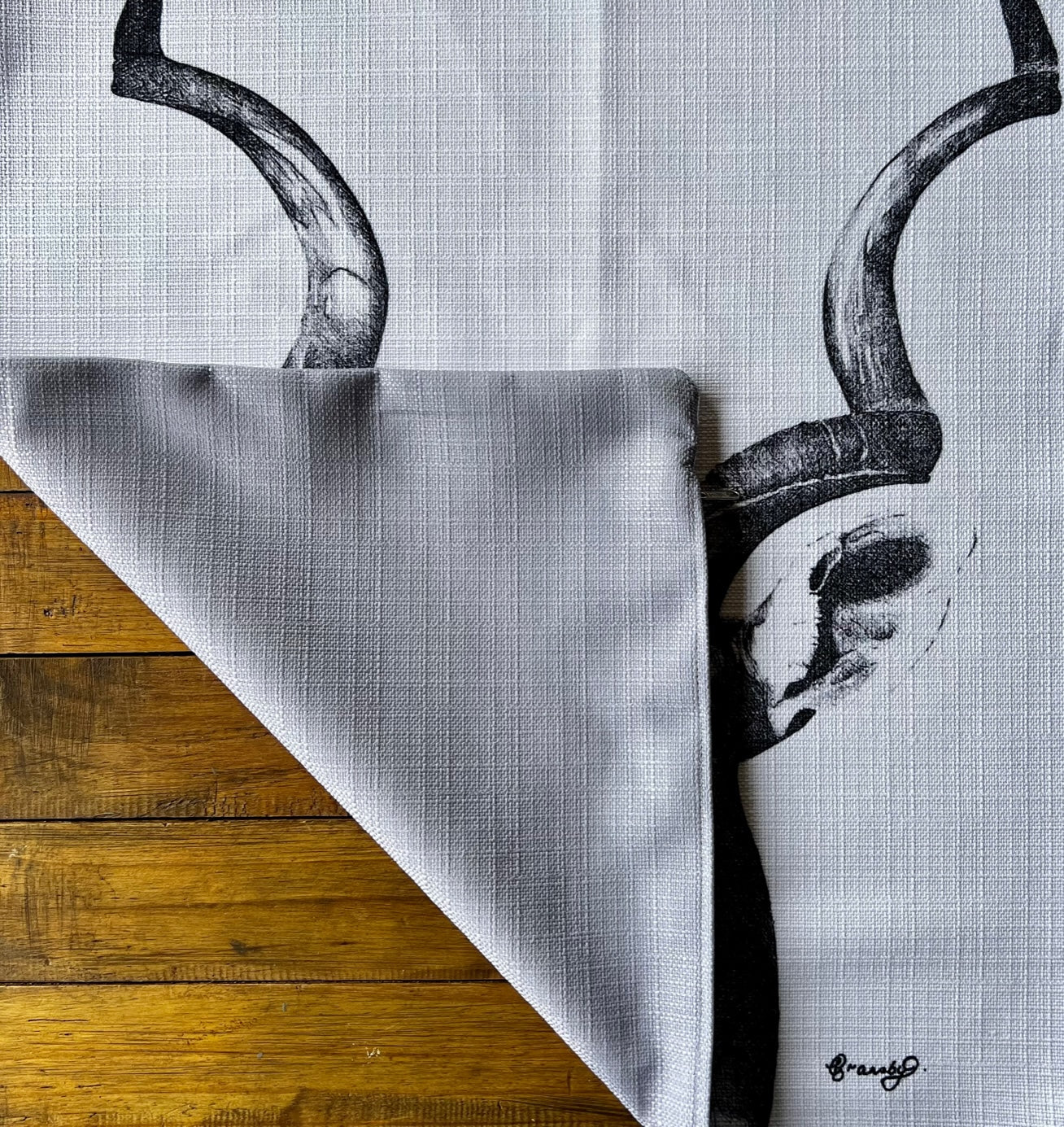 Kudu Male Scatter Cushion Cover