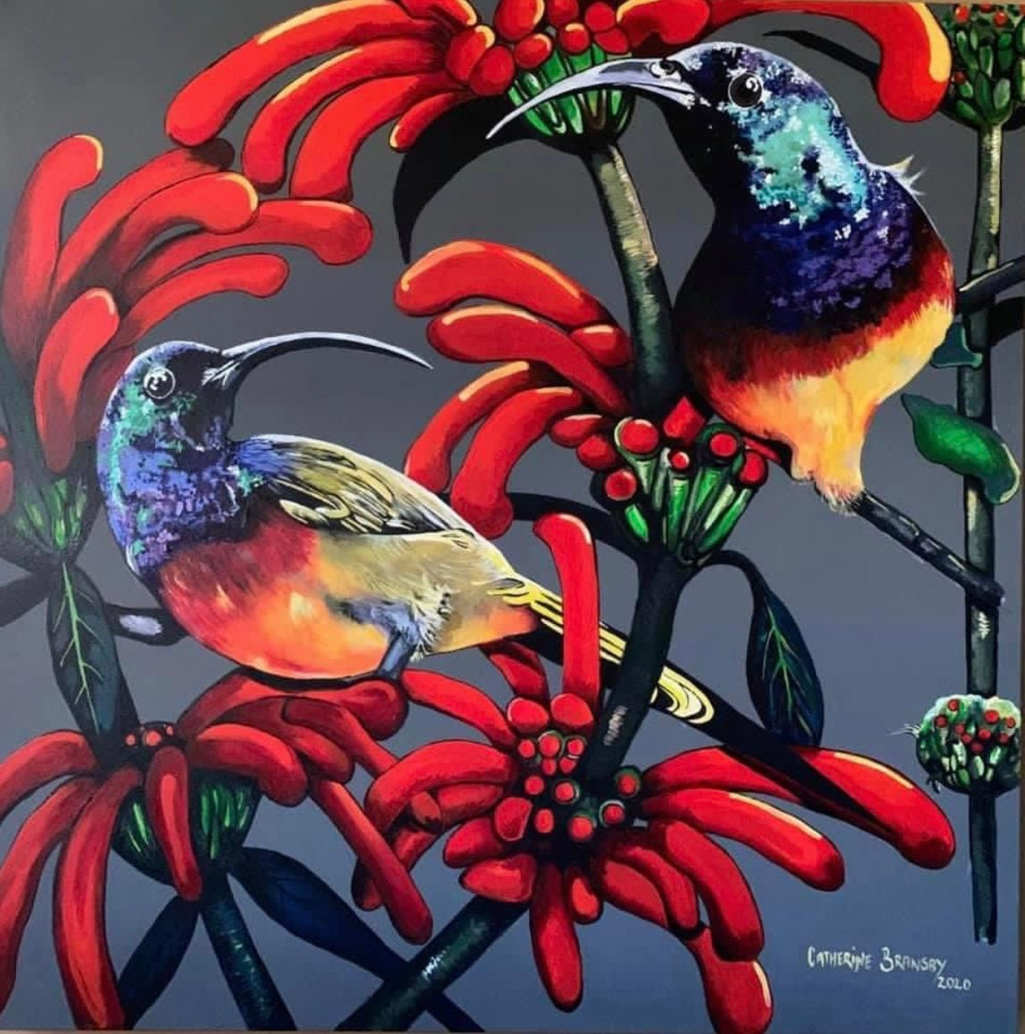 Lions Ear Sunbirds